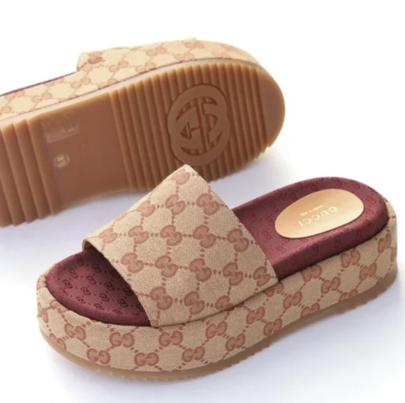 Gucci Angelina Platform Sandals